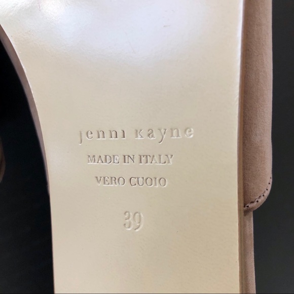 NEW Jenni Kayne • Suede Mules Taupe - Picture 8 of 8